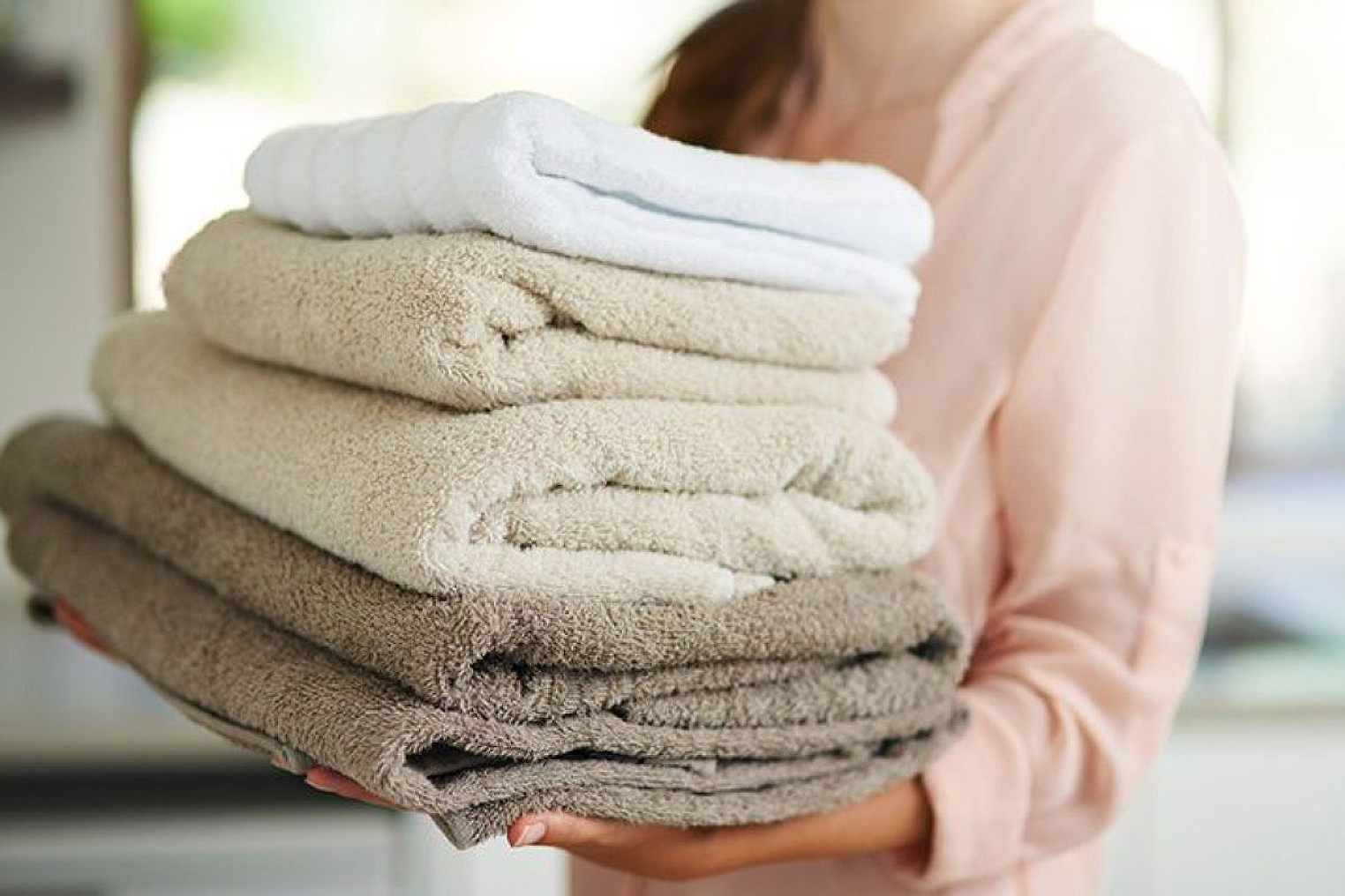 Com que frequência lavar as toalhas?