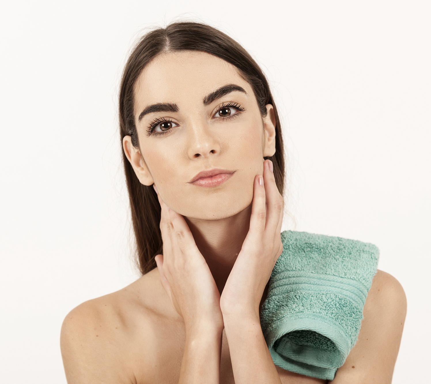 Como remover manchas de maquiagem das toalhas