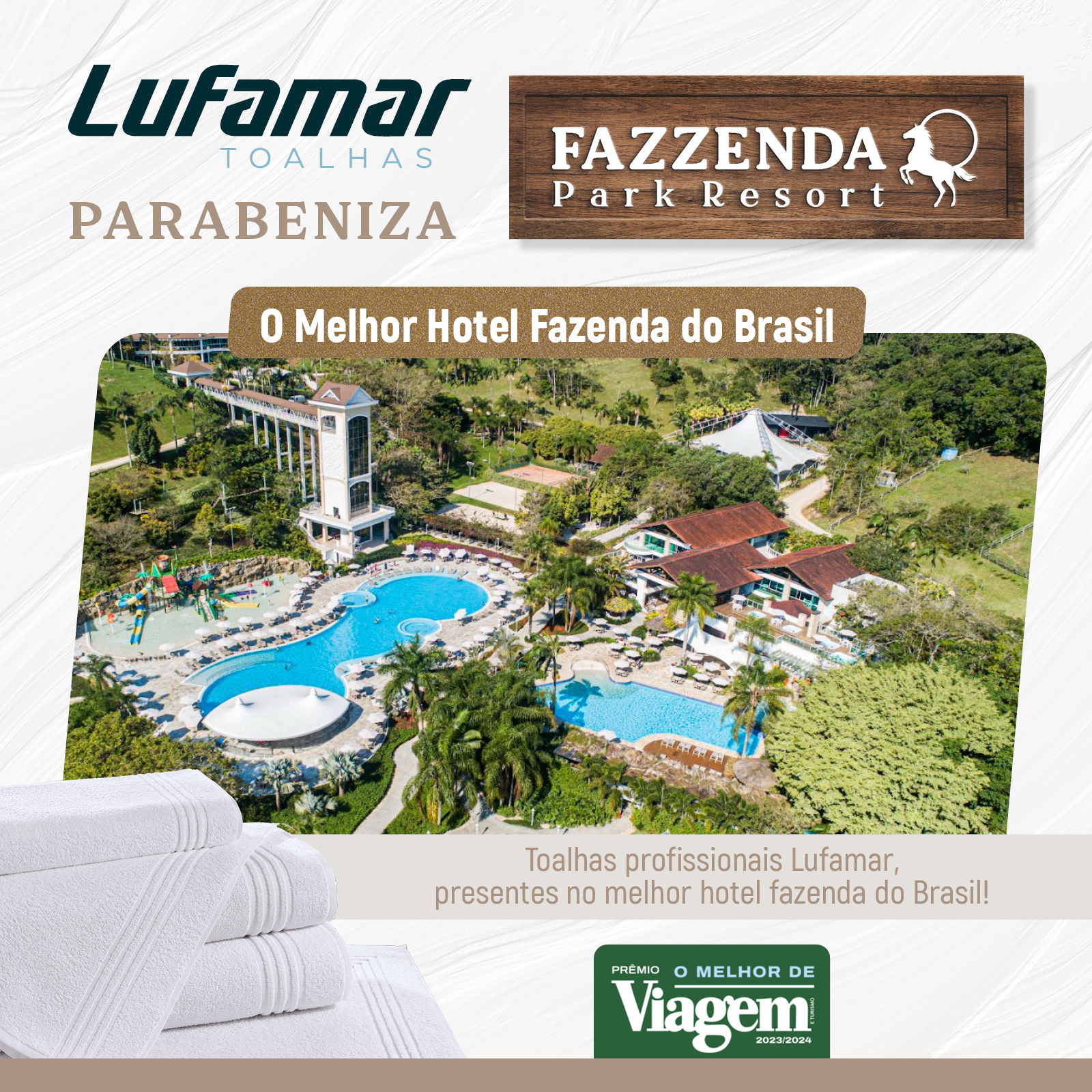 Fazzenda Park Resort eleito melhor Hotel Fazenda do Brasil