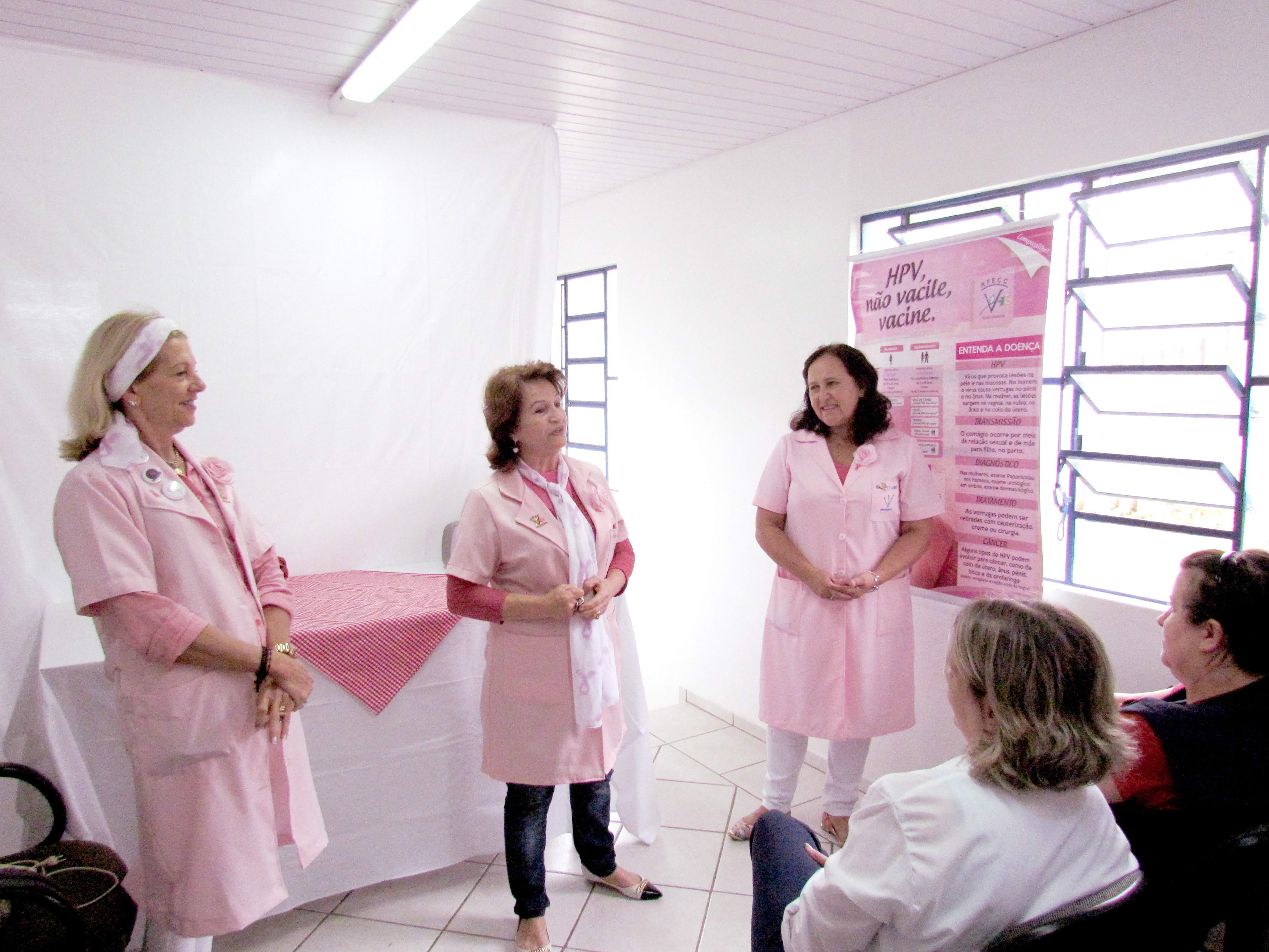 Palestra Rede Feminina de Combate ao Câncer