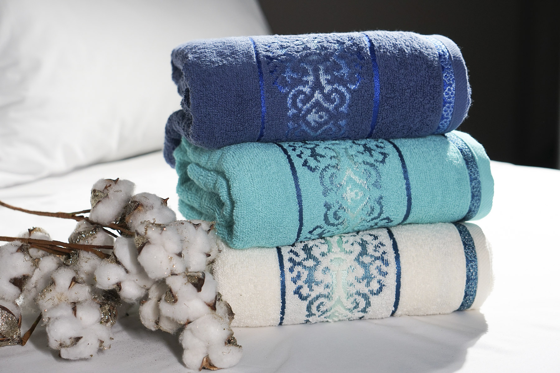 Saiba como amaciar as toalhas de  banho